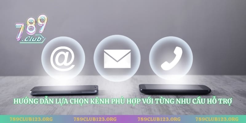 Hướng dẫn lựa chọn kênh phù hợp với từng nhu cầu hỗ trợ